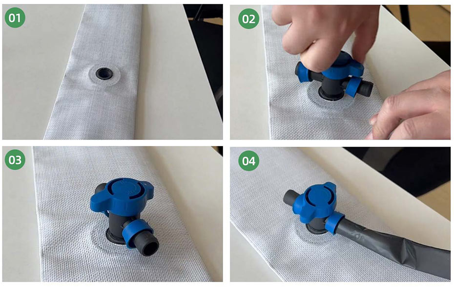 预制孔水带接头安装52002