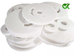 白色定制真空泵零件