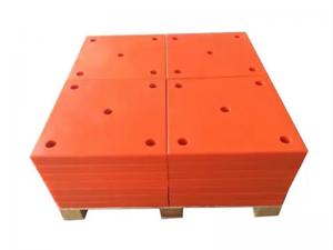 紅色高分子聚乙烯板材彩色船舷護(hù)板碼頭專用 